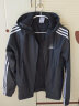 阿迪达斯 （adidas）外套男 2025秋季新款运动休闲服透气防风衣立领夹克男装 黑色立领/三叶草/情侣款 S 推荐120-135斤 实拍图
