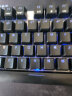 达尔优 机械师合金87键白绿蓝机械键盘 电竞游戏键盘 有线键盘CF吃鸡LOL男女生可爱笔记本电脑通用 87键-黑银茶轴 实拍图