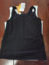 恒源祥2件装吊带背心女95棉夏季百搭白色内穿无袖上衣小背心打底衫 2件装(黑色+白色) XL (170) 实拍图