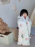 夏娃贝比（evebaby）婴儿披风斗篷冬季保暖外出宝宝儿童秋冬加绒外套衣婴幼儿防风披肩 圣诞欢迎会 三层夹棉 加厚款（可伸手） 实拍图