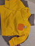 嘟嘟家宝宝polo衫套装秋款儿童休闲两件套洋气男童春装小童童装vip 黄色配深灰色 90 实拍图
