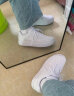 特步（XTEP）【国潮】女鞋板鞋空军一号夏季鞋子休闲鞋情侣运动鞋小白鞋 白红色-男 43 实拍图