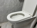 亚伦大力士马桶盖家用通用快装加厚缓降坐便盖老式UVO型坐便器盖板配件 【大U型】缓降承重王-上下装 实拍图