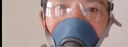 3M 防毒面具口罩面罩HF-52中/大号单罐硅胶防尘毒面具套装配件 yzlp 1705替换滤棉10片装 实拍图