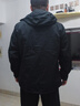探路者（TOREAD）冲锋衣三合一外套户外防风防雨水登山滑雪服男女款 黑色 XL  实拍图