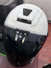 GSB摩托车头盔3C认证半盔男女用四季通用通勤踏板电动车头盔G268A 珍珠白配透明镜片+顺丰快递 L（56-58头围） 实拍图