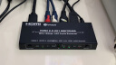 毕亚兹 HDMI2.0二进一出带音频分离器带遥控器 4K/60Hz高清光纤音频切换器音响电视双莲花音响转换器 实拍图