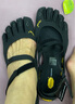 Vibram五指鞋女室内健身训练瑜伽舞蹈鞋普拉提五趾鞋透气休闲鞋VSOUL 黑色 正常尺码拍大一码 39 实拍图