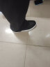 特步情侣板鞋881219319851 黑-女 39码  实拍图