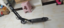 帝百伦（DEPTHPOWER）儿童滑板车成人大轮两轮代步车 黑灰色230MM大轮代步滑板车 230加大轮双刹滑板车 实拍图