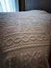 La Torretta高克重牛奶绒四件套雕花法兰绒冬季床上用品被套床单 1.8/1.5米床 晒单实拍图