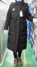 鸭鸭（YAYA）中长款羽绒服女冬季新款时尚洋气派克服高端防寒服运动外套ZL 黑色 S 实拍图