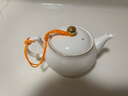 恒古（Heregur）青花陶瓷小号茶壶潮汕功夫茶具茶道配件茶器泡茶壶小容量家用单壶 金线（160mL）小茶壶160ml 实拍图