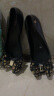 Melissa（梅丽莎）蝴蝶结低跟时尚通勤休闲女士单鞋33680 黑色 40 晒单实拍图