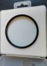 耐司（NiSi） 铜框UNC UV镜 极薄边框 高清高透 单反相机保护镜双色可选玻璃材质无暗角 金色边框 72mm 实拍图