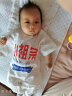 嘉贝艾尔婴儿衣服夏装婴儿连体衣短袖男女宝宝衣服0-3-6-1岁 白色小可爱 66cm建议9-12斤 实拍图