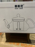 美斯尼 玻璃煮茶器煮茶壶加厚耐热玻璃泡茶壶黑茶普洱茶具 一品壶 实拍图