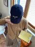 雪茜曼棒球帽男弯檐显脸小女士美式复古潮人情侣咖啡色大码鸭舌帽子女 实拍图