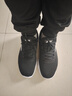 安踏（ANTA）男鞋2025冬季新款运动鞋轻便减震软底防滑防水跑步鞋 【防臭脚网面透气】黑/白-2 40 实拍图