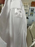迪塞雅医生白大褂长袖护士服修身白大衣医用女工作服实验药店房工衣定制 纯白纽扣袖口（男款长袖） 3XL 实拍图