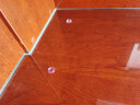 燕玻定制钢化玻璃长方玻璃板茶几圆形桌面餐桌台面订做鋼化超清白玻璃 实拍图