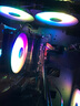 技嘉（GIGABYTE） C301G幽灵二代 钢化玻璃侧透 中塔机箱台式电脑电源机箱套支持显卡竖装 【电源套装】C301G+P650S 实拍图