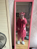 梦舒纷睡袍女冬睡衣春秋季可爱学生中长款加绒加厚宿舍家居服珊瑚绒卡通 草莓熊睡袍+裤子 M 实拍图
