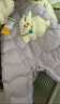 巴拉巴拉童装婴儿连体羽绒服连体衣宝宝衣服冬装哈衣爬服萌趣男童女童 粉紫A70708 73cm 实拍图