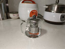公道杯玻璃泡茶杯茶水分离公杯茶漏一体套装耐高温茶海过滤茶具 500ml透明把手+长茶漏+盖 实拍图