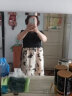 卡吉蘭娜短袖连衣裙女夏季女装韩版遮肚显瘦气质小个子拼接网纱刺绣裙子 图片色 2XL（135-145斤） 实拍图