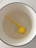 格林博士奶粉勺助手魔力奶粉勺子量勺4.5克磁力吸不沾手长柄辅食勺婴儿米 4.5克30ml（白色+黄色）2个装 实拍图