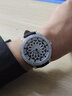 时来运转手表满天星镶钻旋转大表盘抖音网红同款五芒星虫洞概念手表男士潮流雪花女神女表 荷花款 实拍图