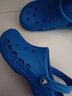 CROCS卡骆驰洞洞鞋贝雅男鞋女鞋轻便耐磨一脚蹬拖鞋休闲鞋|10126 青花瓷蓝-4JL 39 (240mm) 实拍图