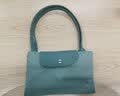 珑骧（LONGCHAMP）新品 女士大号长柄可折叠手提单肩饺子包托特包购物袋女包 1899 089 P68 海军蓝 实拍图