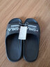 和居优品 特大码男士凉拖鞋夏厚底EVA轻便防滑防臭加肥宽松48居家50加大号 深灰色 46-47 【适合45-46的脚穿】 实拍图