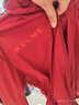 KELME/卡尔美运动风雨衣男女情侣防风衣防雨连帽足球训练外套 酒红 M 170 实拍图