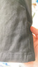 真维斯（Jeanswest）王一博代言休闲裤男春夏季新款宽松直筒商务舒适棉弹百搭裤子男 黑色+深灰 32 码(2尺5) 实拍图
