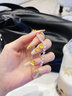 中国黄金（CHINA GOLD）S999足银凤尾手链女士手饰时尚饰品618生日礼物女生送老婆实用 凤尾手链【999银-玫瑰礼盒】 刻字+贺卡 实拍图