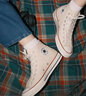 匡威（Converse）官方 1970S经典帆布男女休闲运动鞋米白色162053C 162053C/米白色 44 实拍图