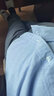 凡客诚品衬衫男商务易打理纯色西服正装衬衣男士白衬衫 长-纯蓝色 42 实拍图