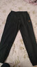 顶峰保罗（Dingfengbaoluo）裤子男士潮牌宽松秋季休闲长裤男运动束脚九分裤237黑色L 实拍图