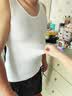 Mocseled藏肉神器三代男士无痕收腹背心紧身束胸雌化胸胖收肚子显瘦塑身衣 【升级三代加强版】黑色 2XL （体重150-175斤） 实拍图