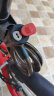 玥玛自行车锁山地车锁单车防盗锁C级叶片锁芯电瓶车锁 加长黑色8126 实拍图
