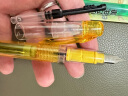 白金（PLATINUM）钢笔 PSQ-300C#41-F 绿色 学生练字书写 进口墨水笔透明笔杆0.3mm 晒单实拍图