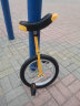 永彩独轮车儿童独轮车自行车单轮车杂技独轮车平衡车 黄色16寸+打气筒+停车架 晒单实拍图