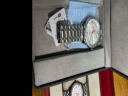 I&W CARNIVAL HWGUOJI瑞士IW情侣手表一对机械手表男双日历夜光防水女士手表情侣表一对 银白钢带一对|进口机芯|定制刻字 晒单实拍图