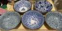 美浓烧（Mino Yaki） 美浓烧日本进口复古汤碗大号家用陶瓷餐具面碗沙拉碗 小纹春秋 实拍图