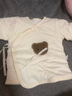 贝乐咿初生婴儿秋冬季薄棉衣0-3月宝宝保暖衣服新生儿夹棉加厚薄棉套装 实拍图