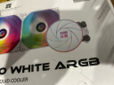 Thermalright(利民) AQUA ELITE 360 WHITE ARGB 一体式水冷散热器C12CW-S风扇 多平台ARGB冷头 支持LGA1700 晒单实拍图