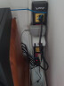 毕亚兹 国标两插8字尾电源线1.5米 八字尾 适用于2芯音箱音响、数码相机充电器 2孔台灯 投影仪 DY02 黑色 实拍图